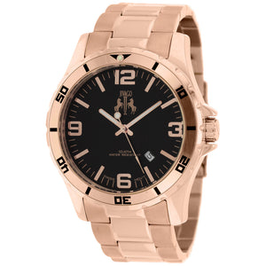 Jivago Men's Ultimate Black Dial Watch - JV6112